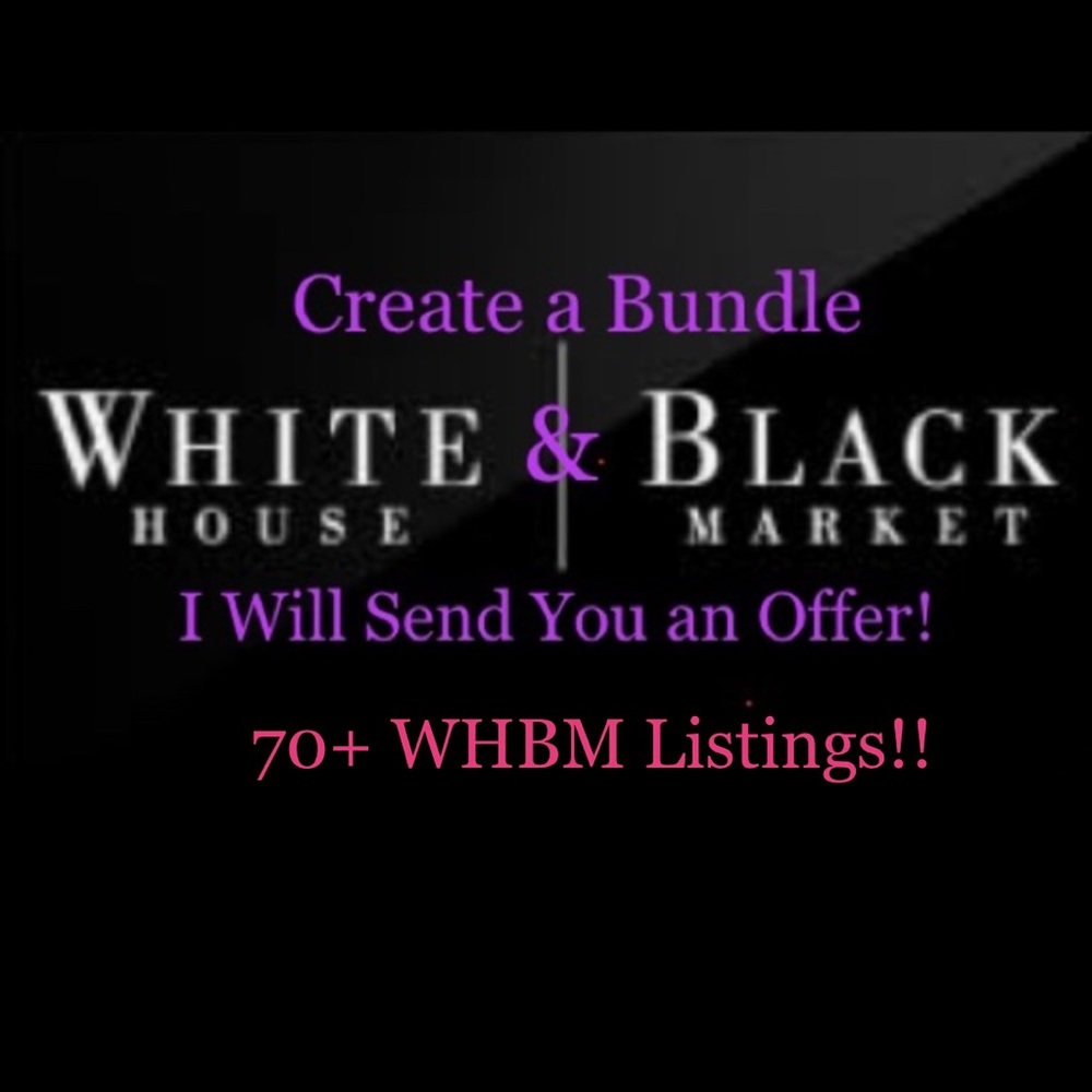 Closet Full of WHBM Pieces